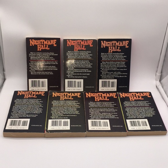 Nightmare Hall 7 Book Lot Diane Hoh Vintage Young Adult Fiction Thriller Horror - Picture 6 of 13